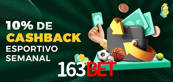 10% de bônus de cashback na 163bet